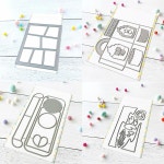 만화 커버 북마크 컷 앨범 카드 공예 장식 다이 1 H7686