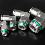 304 스테인레스 스틸 나사 PL 공압 커플 호스 수나사 금속 회전 PL4 G01