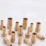 황동 파이프 피팅 10 12 호스 바브 커넥터 구리 커플러 어댑터 옵션 1 1 8 Barb