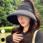 돌돌이 썬 전용 광폭 챙 선캡 여름 풀 커버 햇빛 오픈모자 챙넓은모자 와이드챙모자