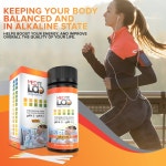 소변 타액체 pH 검사를 위한 검사 스트립 4 5에서 9 0 200 ct 분석 시약 스트립의 산도 알칼리성 알칼리성 다이어트 식품 산성 PHUNIV