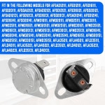 2 PCS 391 제한 스위치 190 고온 도메틱 RV 용광로 히터용 하이드로 플레임용 앳우드