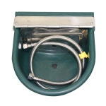 말 소 염소 양 농장 등급 물통용 자동 물통 플라스틱 가축 물통 배수구 39 37 파이프