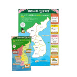 주은교육 우리나라 민요지도 만들기 30세트 30세트