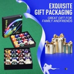 보네존 당구공 2-1 4 레귤레이션 사이즈 세트 16볼 세트 당구대 액세서리 Marble Swirl