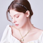 PH PandaHall 60pcs 9 로즈 램프워크 비즈 샌드 유리 수제 꽃 원형 루즈 1 5 구멍이 주얼리 공예품 만들기 - 흰색