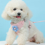 해피펫밀리 데이지 하네스 리드줄 세트 1개