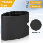 P Polerden 드럼 샌더 컨베이어 벨트 120 그릿 16-1 4 x 43-1 2 Performax Jet 피드 벨트 구형 Jet SuperMax