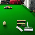 청소 당구대 클리너 당구 유지 보수 키트 먼지 헤어 수집기 브러시 1