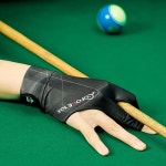 오른손용 당구장 장갑 손가락 당구 장갑 풀 큐 3개 퀵 드라이 통기성 스누커 스포츠 사이즈 남성 여성용