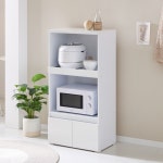 밥솥레일 렌지장 600 전자레인지수납장 밥솥렌지대