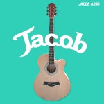 입문용 통기타 풀세트 연습용 어린이 여성용 어쿠스틱 통기타 JACOB A200