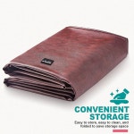 실드도 풀 테이블 커버 헤비 듀티 가죽 당구 방수 찢어짐 방지 7 8 9 풋 8피트