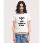 킴스프레시코튼마켓 Unisex Big Dream Tee KIB5MUT502AWB