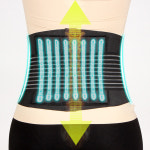 하이기아 이중 허리보호대 백서포터 허리복대 지지대