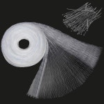 쿨러너 안티 버드 네팅 33피트 x 16 4피트 100Pcs 케이블 타이가 나일론 가든 네팅으로 정원 농장의 과일과 채소를 새 사슴으로부터 보호합니다