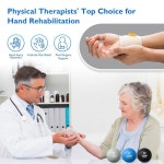 핏비스트 스트레스 볼 6팩 핸드 테라피 소프트 미디엄 하드 트라이 밀도 그린 1 6 Piece Set - Sky