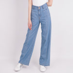 게스 수퍼라이트 투버튼 와이드 청바지 YN2D7085