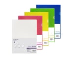 주식회사청운 칼라칩 L홀더 A4 투과투명 100개