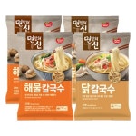 황생가에프앤비황생가칼국수이천프리미엄 | 동원에프앤비 면발의신 닭칼국수 해물칼국수 234g 2인분 x4개