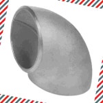 용접식 백관 엘보 관이음쇠 KS B 1543 S 40 90D Short 50A 백관파이프