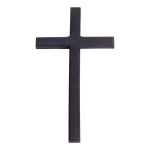 취미 9 84x5 51 검은색 나무 십자가 벽걸이 장식 가톨릭 가정용 크리스천 결혼식 파티 선물 9 8 L x 9 4 W