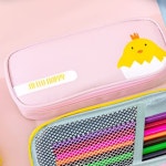 동물 캐릭터 필통 대용량 펜슬케이스 필기구 정리케이스 학용품 수납 파우치