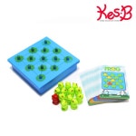 캐스B 보드게임 개구리뛰어넘기 1408 보드게임 장난감 메모리 게임 유아 퍼즐 수학 어린이 초등 선물