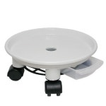 전원테크 플라팜 플라팜 화담 원형 화분받침대 2호 1개