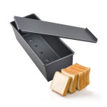 뚜껑이 UgyDucky 풀만 로프 팬 알루미늄 스틸 상업용 등급 논스틱 브레드 10x3 93x4 4