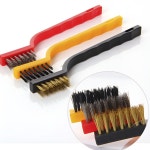 와이어 세척 미니 브러쉬 금속 청소솔 3종 세트