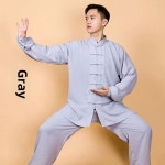 태극권 도복 우슈 무술복 유니폼 우슈도복 트레이닝 푸른 색