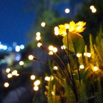 신성나라 태양광 정원등 태양열 야외조명 장식등 LED조명 B21X hdj 968nA 10구 반딧불 노란빛