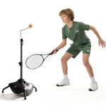 HZ-WONMIO 테니스 트레이닝 에이드 연습 탑스핀 패스트 마스터 강력한 그라운드 스트로크 초급 중급 선수를 위한 장비