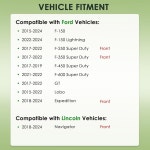 AMRPTS AC 송풍기 모터 포드 차량과 호환 F150 2015 F 250 2017 교체 번호 76508 700329 FL3Z 브러시리스 19805A