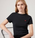 리바이스 에센셜 스포티 티셔츠 Caviar Cotton - 34635800 A74190014