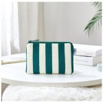 모던하우스 모던하우스 위캔드 테리 스트라이프 파우치 미니 Color 아이보리그린 미니 17 x 11 x 1 cm