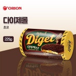 오리온 다이제 초코 225g