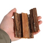 BYHER 4 공예 스틱 공예용 45개 나무 DIY 사진 소품용 천연 통나무 나뭇가지 학교 프로젝트 카드 만들기 러스트 Rustic