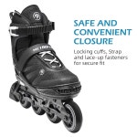 메트로일러 여성 인라인 스케이트 성인 남성용 조절 가능한 청소년 남녀용 스케이트