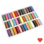 자수 39 색 실 세트