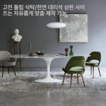 천연 대리석 테이블 카페 직사각형 튤립 스칼렛 의자 소파옆 식탁 엄정화식탁 튤립 식탁 의자