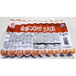 UNKNOWN UNKNOWN 오양 옛날 휴게소 생 업소용 반찬 육즙가득 소세지 숯불갈비맛 후랑크 소시지 1kg 1개