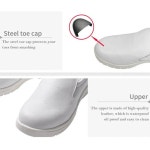 정전기 방지 작업용 슬립온 청정실 클린룸 안전화 H4505