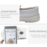 정전기 방지 작업용 슬립온 청정실 클린룸 안전화 H4505