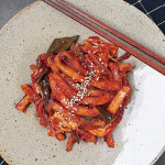 오징어볶음 400g 전자렌지 3분 간편조리 밥도둑 만점 오징어볶음