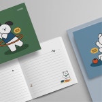 핑크풋 초등공책 핑크풋 1000 냥냥 투게더 쪼매난 노트 10개 대학노트 사무노트 학습노트