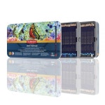 더웬트 Derwent 색연필 Inktense 잉크펜 드로잉 미술 선물 세트 연필 포장 72 Count