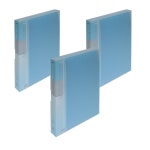 에코청운 PP 클리어화일 60p 메탈장식 A4 0 하늘 30세트