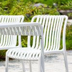 리브 1300 테이블 리사 체어 4인 야외 실내 세트 카페